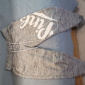 Pink Victoria secret sweat pants